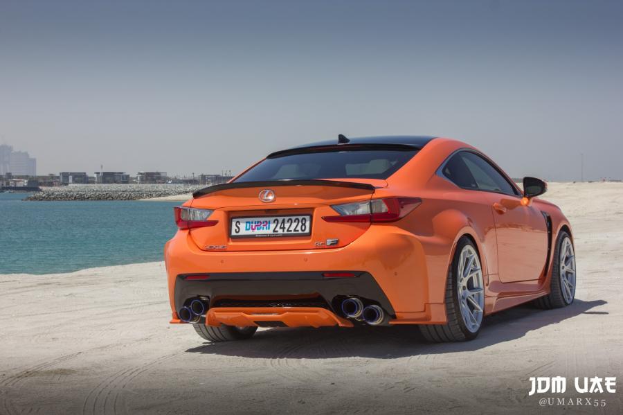  Lexus RC F on Vossen Wheels (VFS6) 2017 года  (фото 5 из 15)